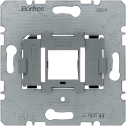 454003 Piastra di supporto con per Modular Jack TECNICA DI TELECOMUNICAZIONI