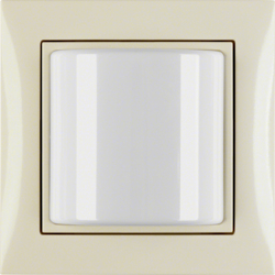 52038982 Spia luminosa con cornice BERKER S.1, bianco lucido