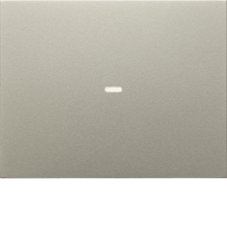 80960273 Copertura per modulo sensore a tasti singolo con lente chiara,  KNX - BERKER K.1/K.5